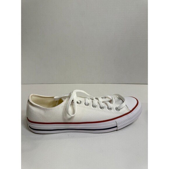 .6058 Converse All Star Low Top White-US 8.5 Mens - Picture 1 of 5